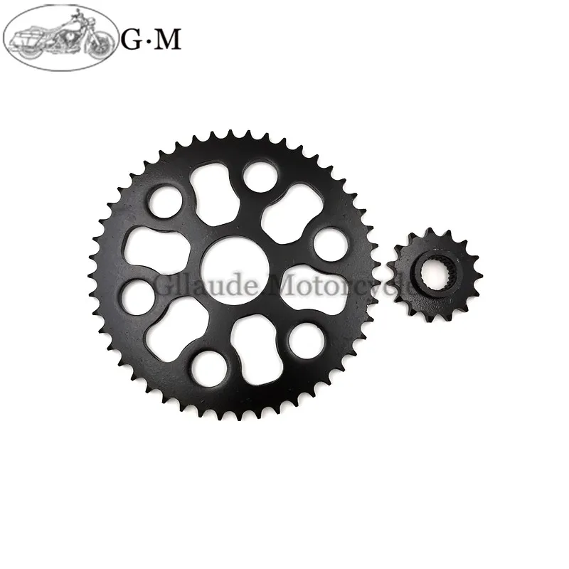 

428 Chain Motorcycle Front & Rear Sprocket gear transmission 48 and 15 Teeth For Yamaha Road Tricker XG250 XG 250
