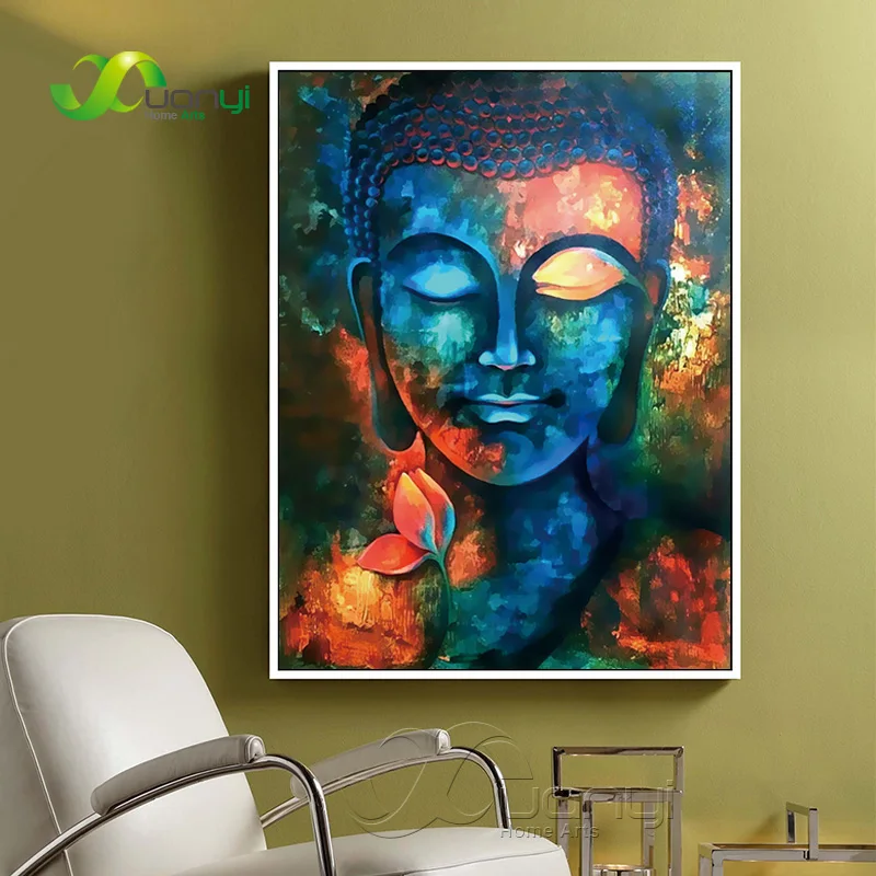 

Abstract Buddha Wall Print Art Canvas Painting Artwork Poster Painting Wall Zen Budda Buda Wall Picture For Living Room Unframed