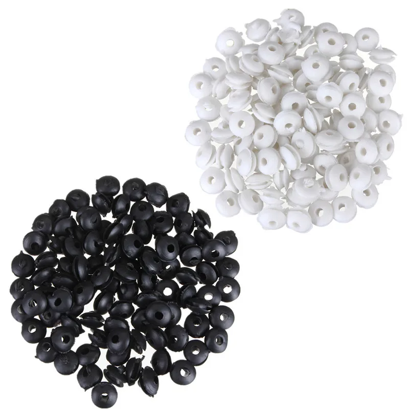 

100pcs Rubber Grommet Cable Wire Protective Grommets Gasket Ring
