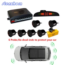 Stenzhorn Universal Car Parktronic Parking Sensor with 6 Sensors Reverse LED Display Car-detector Radar Monitor System Parrotron