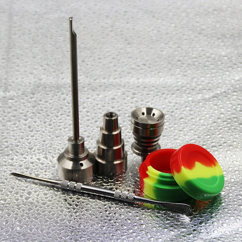 Titanium Nail Carb Cap Dabber silicone Smoking Water Pipes