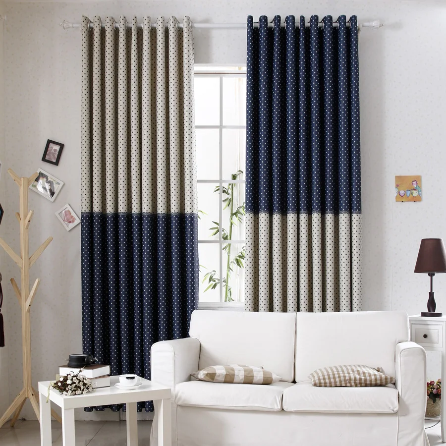 Online kopen wholesale blauw slaapkamer gordijnen uit china blauw ... Ontwerp slaapkamer in het blauw