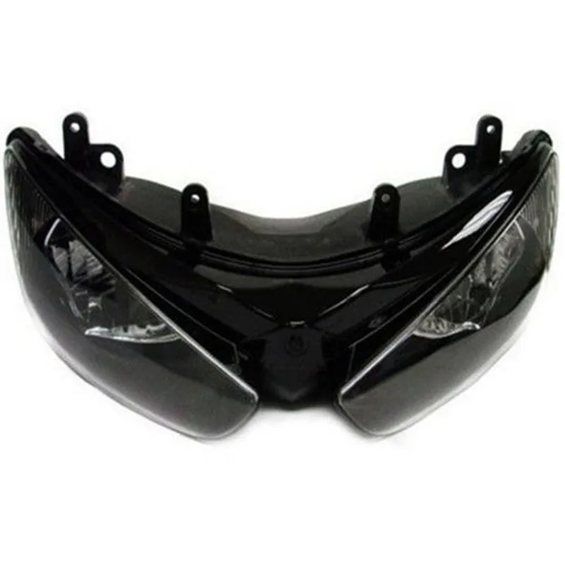 Motorcycle Black Headlight Headlamp Head Light Assembly For 2005 2006