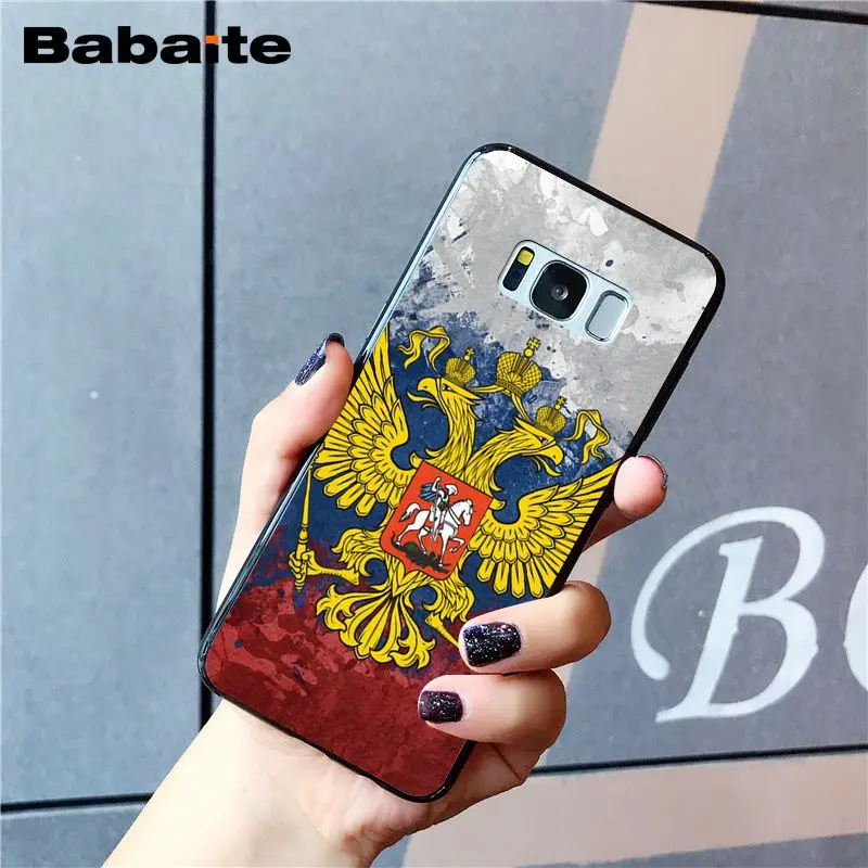 Babaite Armenia Albania флаг России герб чехол для телефона samsung Galaxy S8 S7 edge S10 S10E S10lite S9plus S5 M10 20 - Цвет: A14