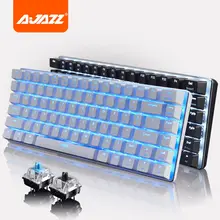 Ajazz Geek AK33 Backlignt Edition Mechanical font b Keyboard b font Blue Switch font b Gaming