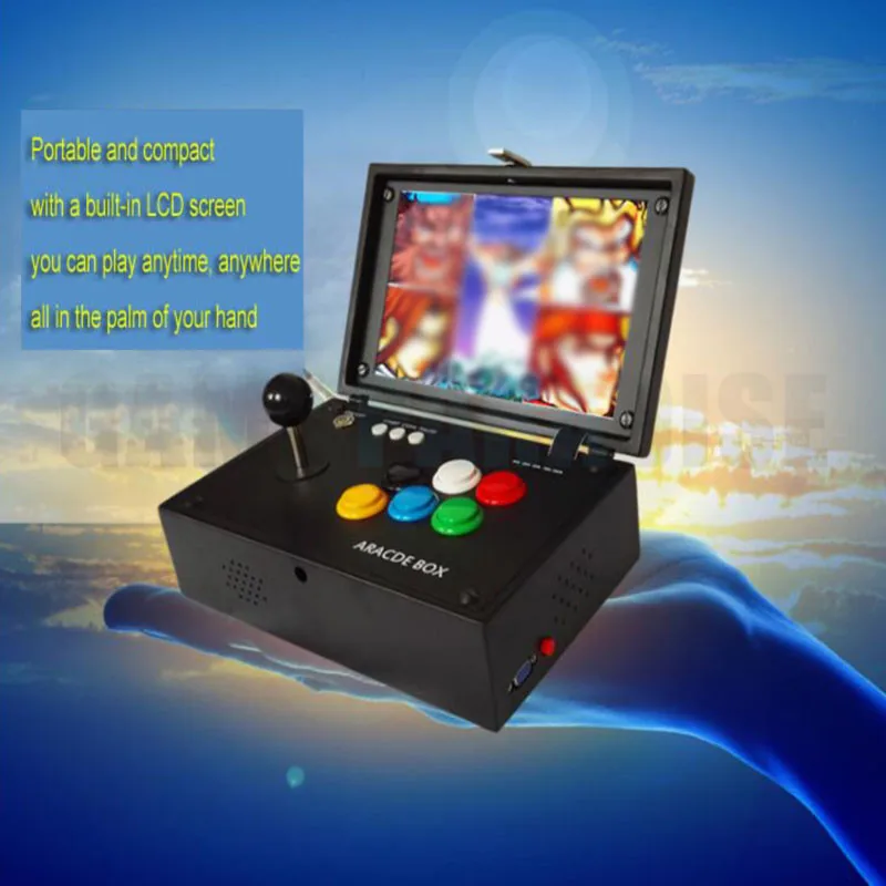 portable arcade game machine with 10 inch screen 2