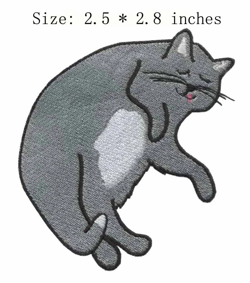 Fearful That They Will Be Seen As Lazy >> Lazy Cat 2 5 Wide Embroidery For Missing Someone Fearful On Fearful That They Will Be Seen As Lazy >> Lazy Cat 2 5 Wide Embroidery For Missing Someone Fearful On