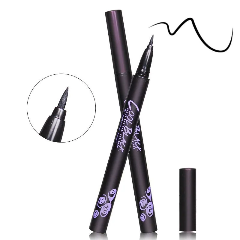 Beauty Waterproof Eyeliner Make Up Easy Dry Black Quick drying Eyeliner