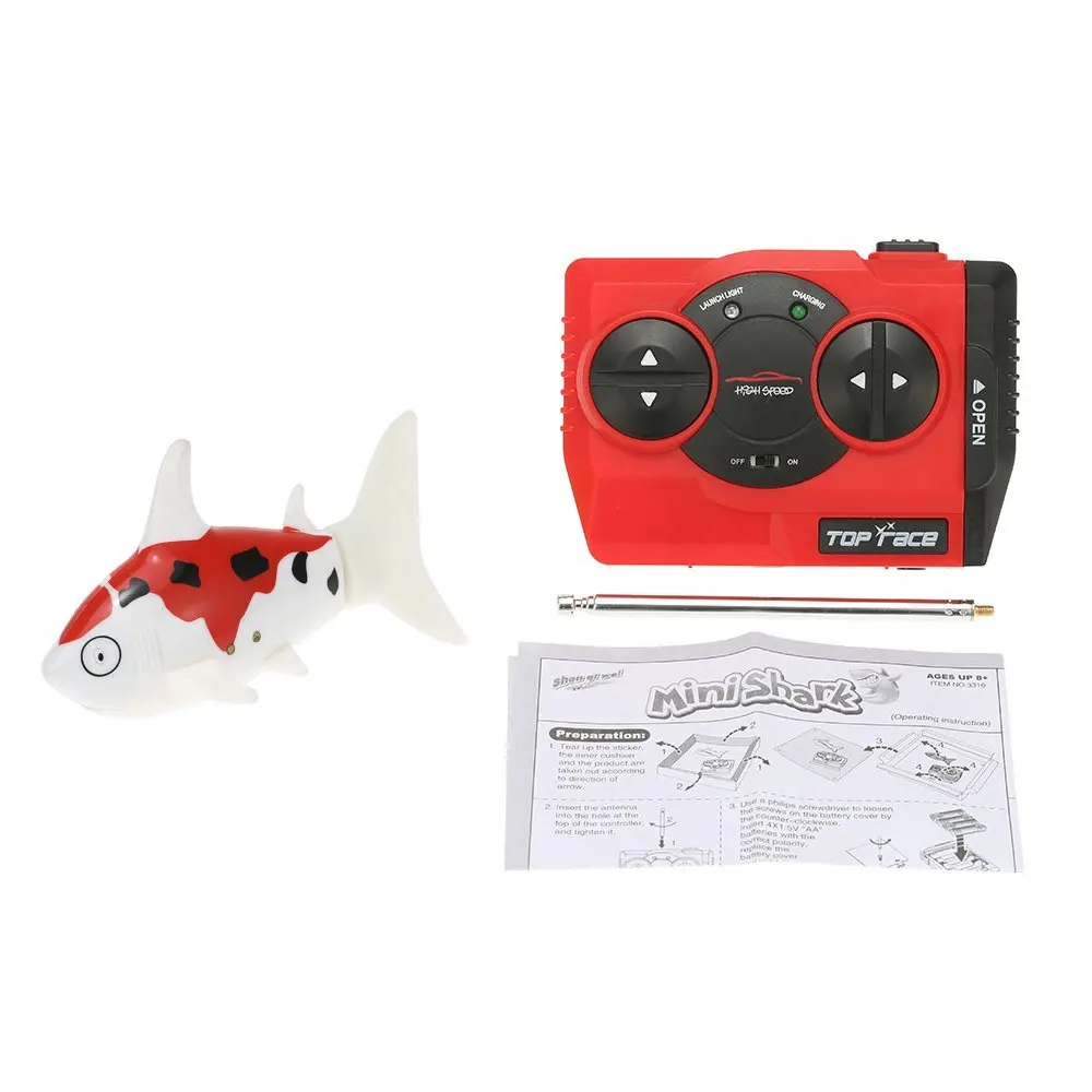 Estrela do Mar Criar Brinquedos Mhz Rádio Controle 3ch Mini Tubarão-vermelho Asa 3310 27 7 Animais e robôs por radiocontrole