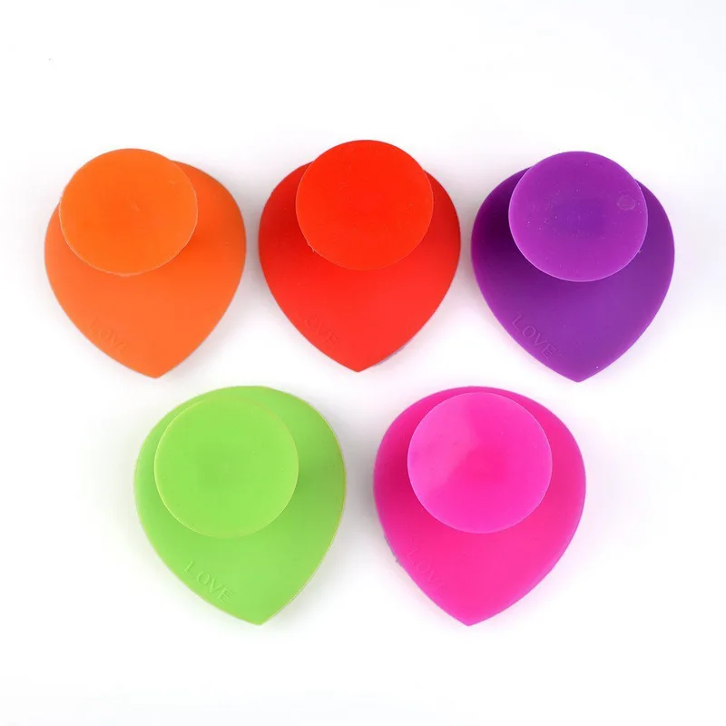 Mayitr 1pc Silicone Wash Pad Facial Cleaner Brush Face Exfoliating Blackhead Beauty Tool Foundation Makeup Cleaning Mat Pad Tool