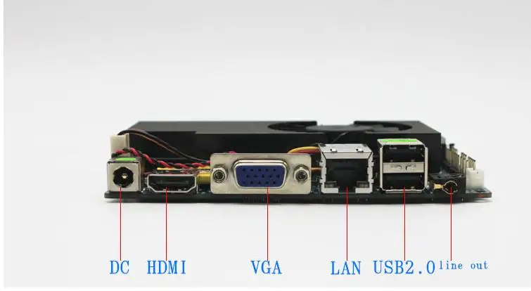 Мини Тонкий Nano-ITX 1037U микро Промышленная материнская плата 12*12 Промышленная материнская плата