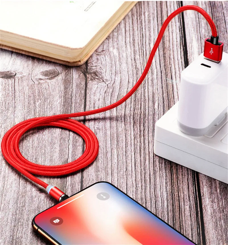 Светодиодный магнитный usb-кабель для зарядки кабеля USB type C Магнитный зарядный кабель для передачи данных Micro usb кабель для samsung Xiaomi huawei USB шнур