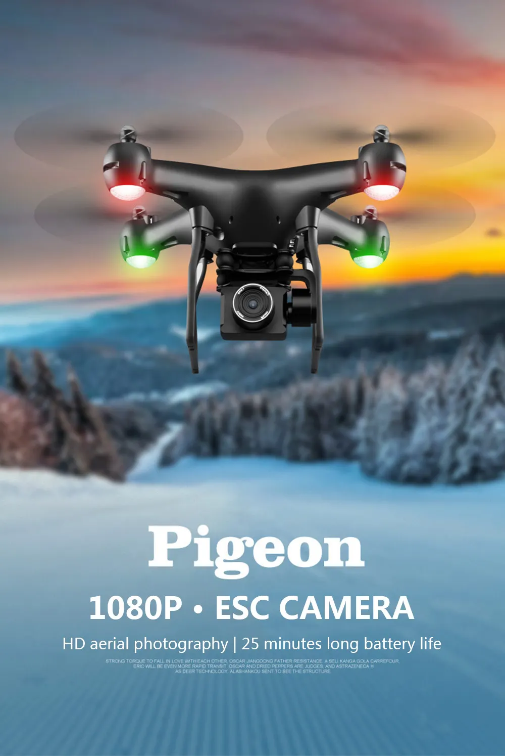 2019 Новый drone S32T вращающийся Квадрокоптер с камерой 1080 P HD аэрофотосъемка воздуха давление парение вертолет с камера дрон квадрокоптер с