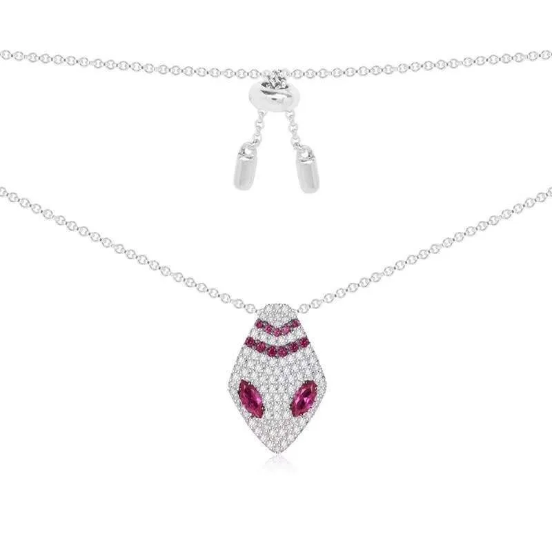 

Local focal cute simple design snake Necklaces