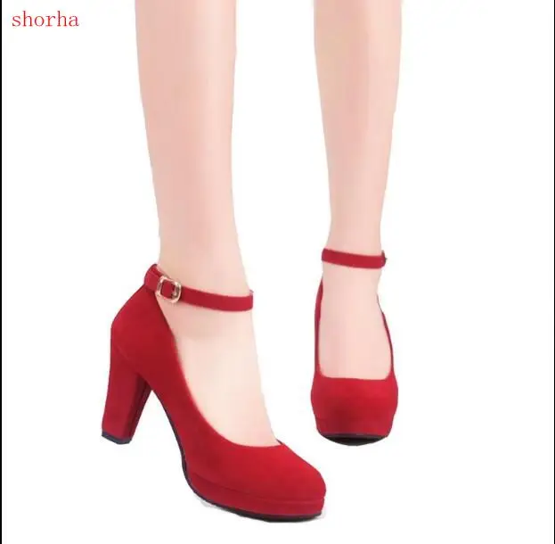 

Spring Shoes Woman Women's High Heels Sexy Flock Women Pumps Bride Party Thin Heel Pointed Toe Comfortable women shoes