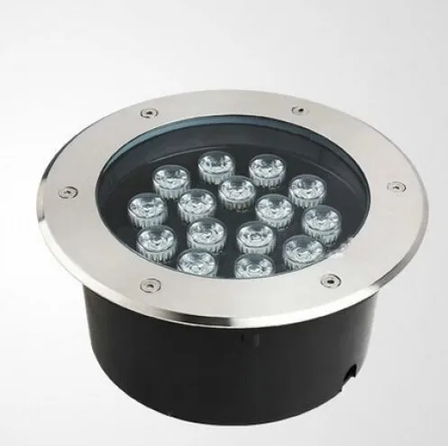 Conduziu a Lâmpada o Envio Gratuito de 15 Subterrânea Inground Ac110-240v w Luz Ip65 2 O envio gratuito de 15 w CONDUZIU