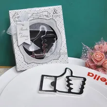 100 шт./лот как для любви недурно металла открывалка для бутылок-Свадебный и подарки для гостей