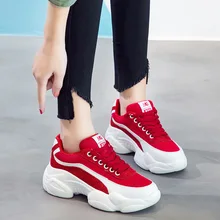 2019 primavera nova versão Coreana da tendência de sapatos casuais cabeça redonda de selvagem sapatos baixos para ajudar a single- linha Harajuku sapatos femininos.