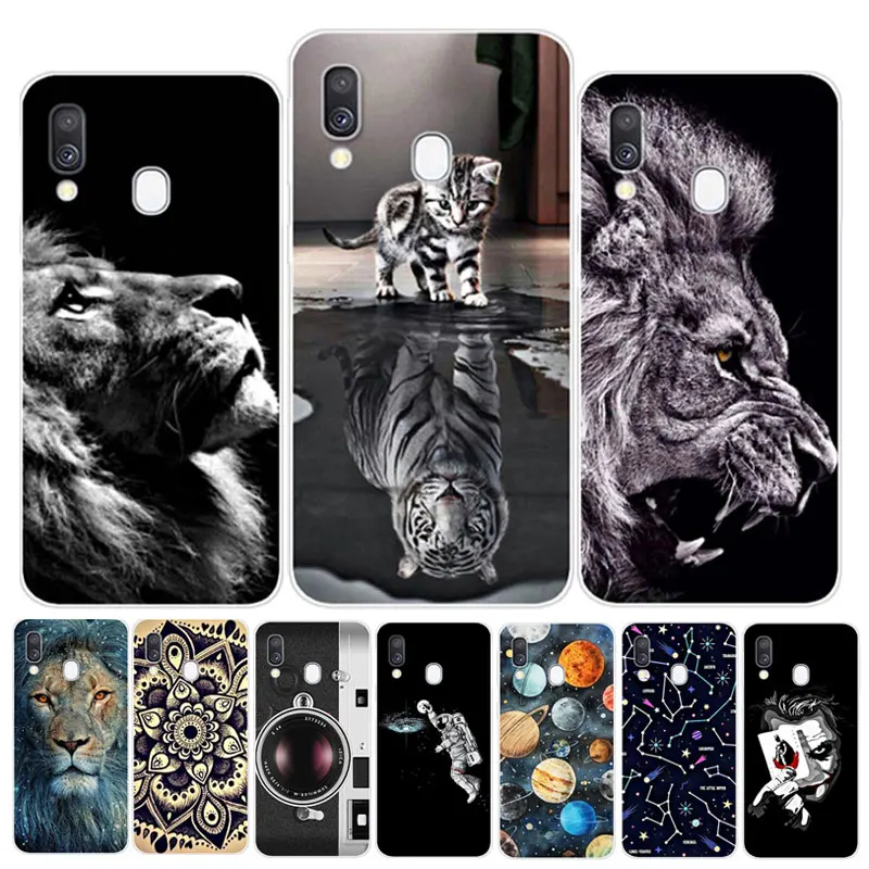 

Phone Case For Samsung A40 Cases Cool Painting Soft TPU Cover For Samsung Galaxy A40 Coque A 40 A405F Silicone Case Housing Capa