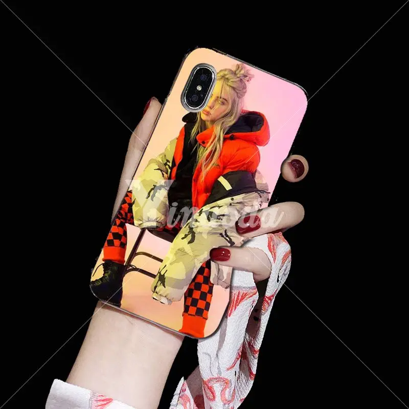 Yinuoda Billie Eilish 13 девушка клиент высокое качество чехол для телефона для Apple iPhone 8 7 6 6S Plus X XS MAX 5 5S SE XR Чехол для мобильного телефона s