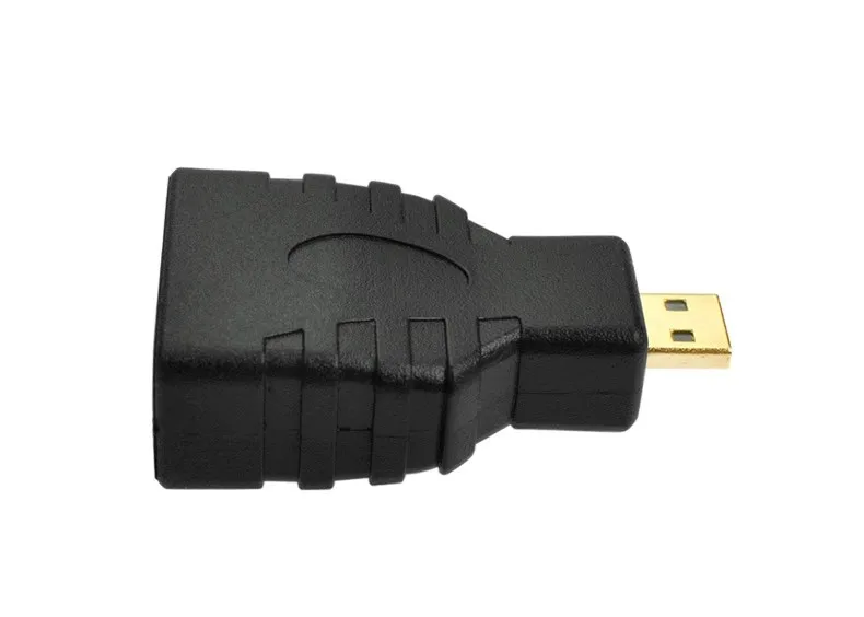 100 шт./лот HDMI Женский к Micro HDMI Тип D Мужской адаптер F/M Конвертер Разъем HD ТВ Камера для hdmi адаптер