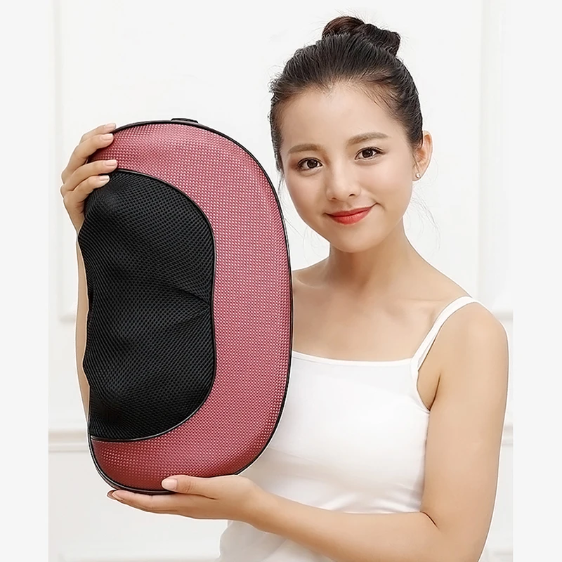 

New Arrival Neck Shoulder Cervical Back Waist Massage Pillow Multi-function Massage Relaxation Cushion for Home and Car