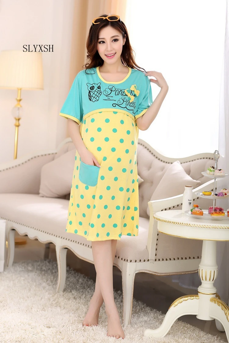 pregnancy feeding gown