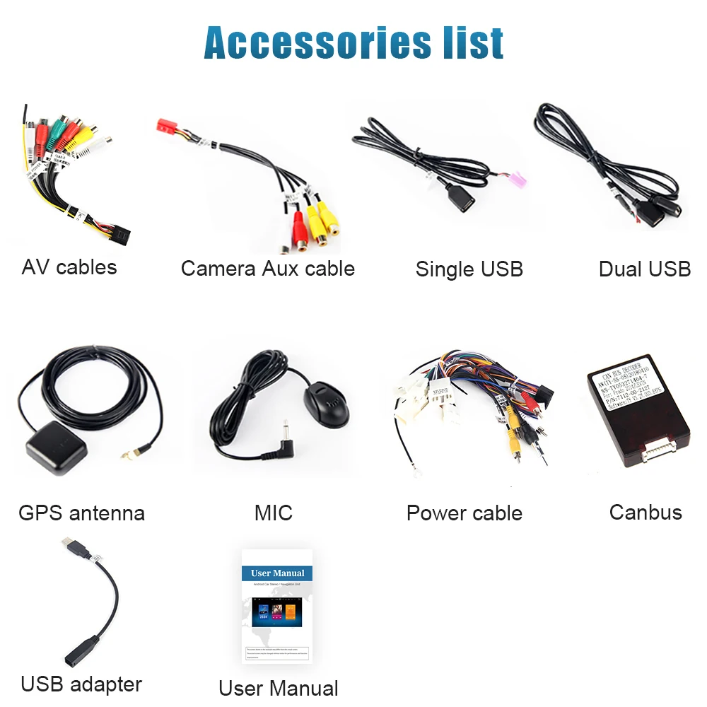 Discount Dasaita 10.2" Android 9.0 Car GPS Radio Player for Toyota Corolla 2014 2015 2016 with Octa Core 4GB+32GB Auto Stereo Multimedia 5