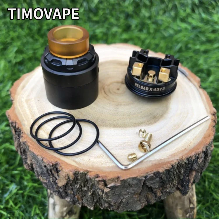 

Reload X Style RDA 24 With BF Pin Rebuildable Dripping Atomizer Top Airflow Design For Squonk BF Mod