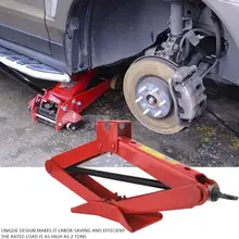 2 тонны ножничный домкрат сверхмощный Заводной автомобиль подъемник для автомобиля Ван Подъемные Инструменты цепной подъемник кабель