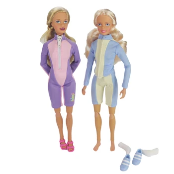 

Brand New 1/6 Dolls Toy Play set 11.5 inches Joint Movable Girl Doll Body and Head for Barbie Sportswear BJD Doll with Clothes
