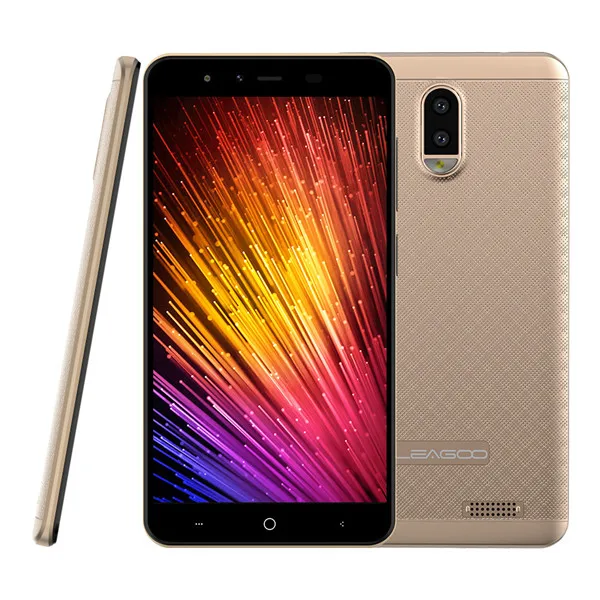 LEAGOO Z7 4G смартфон 5," Android 7,0 SC9832A 4 ядра 3000 мАч 1 ГБ Оперативная память 8 ГБ Встроенная память двойные задние Камера Dual SIM мобильный телефон - Color: Gold