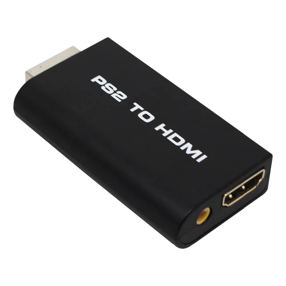 PS2 к HDMI адаптер конвертер с 3,5 мм аудио Выход к HDMI адаптер для HDTV Поддержка 480i 576i 480 P