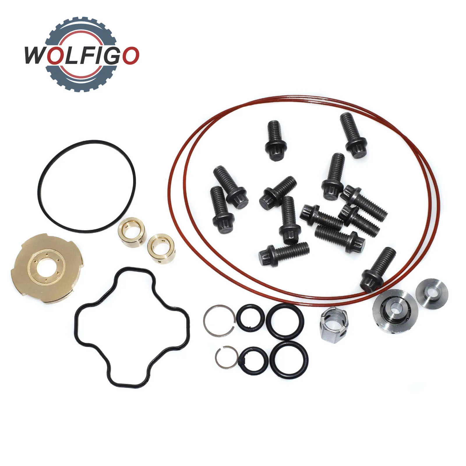 WOLFIGO турбо зарядное устройство ремонтный набор 813-1001-001 817-1004-002F для Ford Powerstroke 7.3L