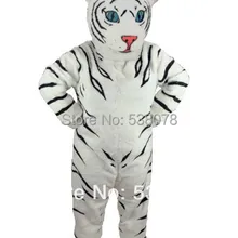 Плюшевый талисман белый тигренок талисман костюм Взрослый персонаж мультфильма вечерние карнавальные тематические маскарадные костюмы SW916