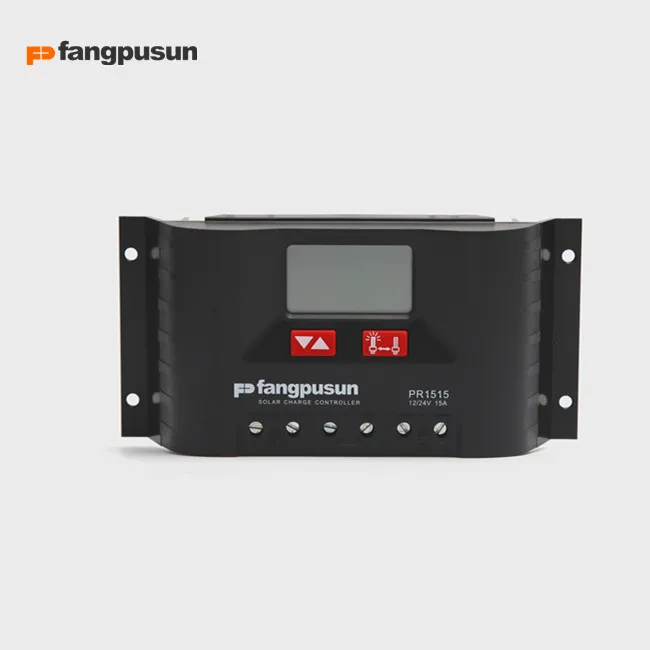 Fangpusun PR Серии 10A 15A 20A 30A ШИМ Контроллер заряда для 12 V 24 V PV системы