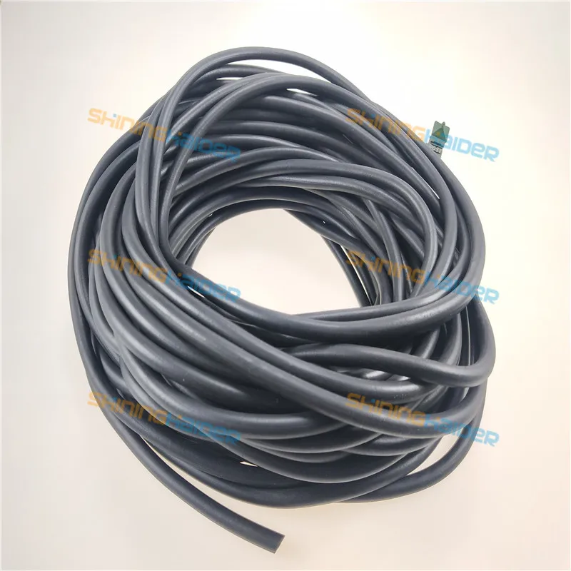 Круглая резиновая пенообразовательная уплотнительная лента EPDM длиной 30 м