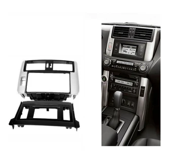 

Double Din Stereo Panel For TOYOTA Land Cruiser Prado (150) 2009+Fascia Radio DVD Dash Mounting Installation Trim Kit Face Frame