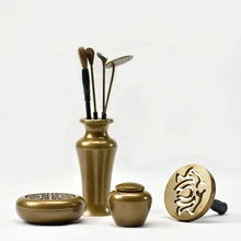 2016 hohe Qualität Duftlampe Set Kupfer Weihrauch werkzeuge Metall-handwerk Meditationsraum Buddhistischen Weihrauch Halter Dekoration