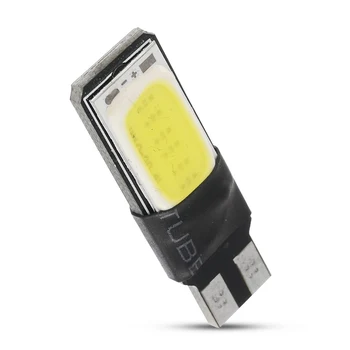 

1PCS Car T10 COB W5W 194 168 LED Canbus Error Free Side Wedge Light Bulb Auto License Plate White Lamp 12V