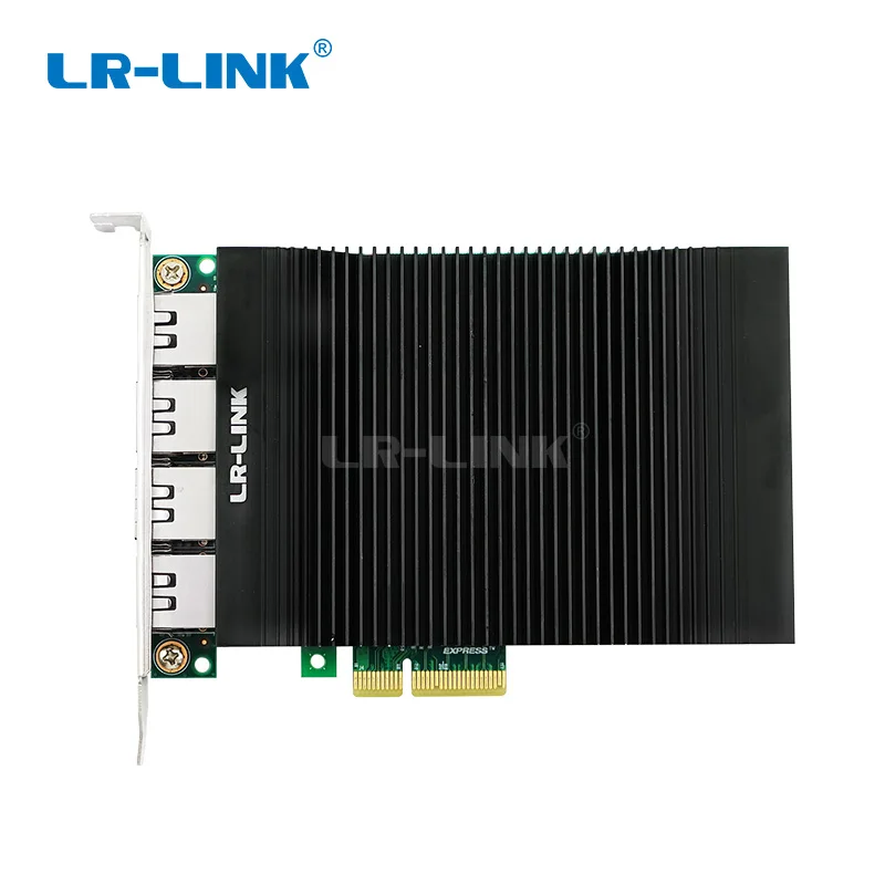 LR LINK 2005PT гигабитный Ethernet четырехпортовый промышленный адаптер PCI E сетевой Intel I350