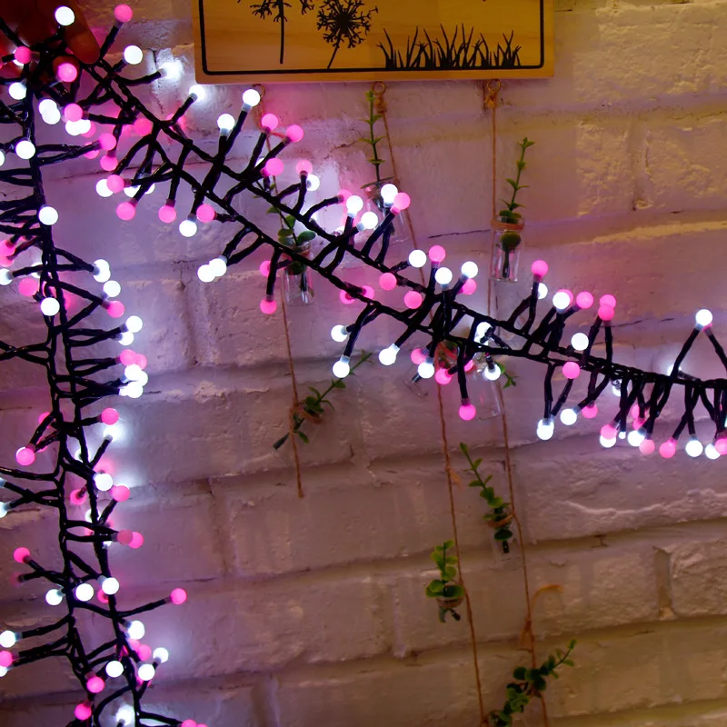 

400 Bulbs LED String Lights New Year Garland Firecracker Christmas Lights Decoration For Home Holiday Decorations Wedding Light