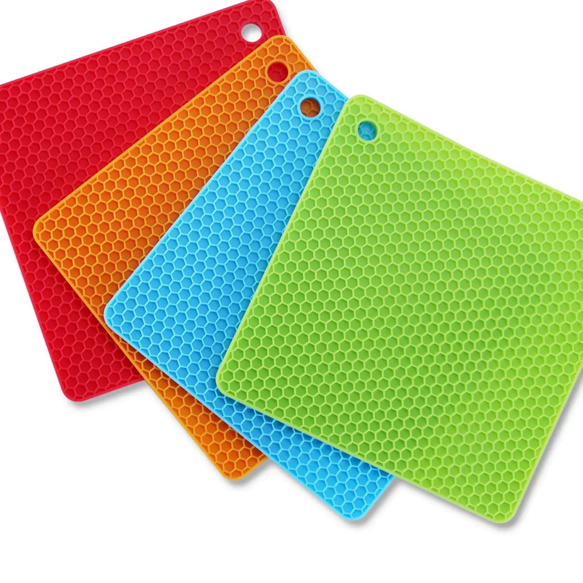 Non-slip Silicone Table Placemat Cup Coaster Heat Resistant Pot Holder Kitchen Accessories