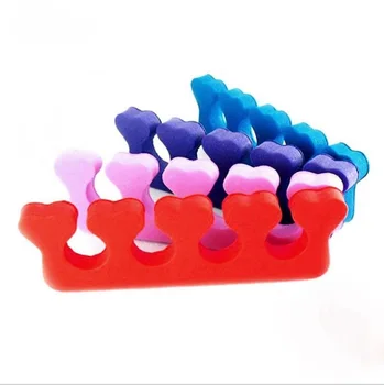 

Nail art love finger high-elastic EVA material toe device Nail tool refers to cotton finger cotton can be customized shape