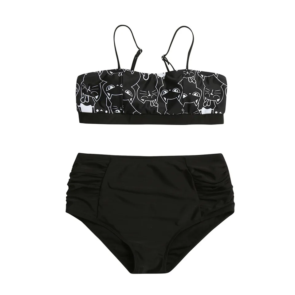cat girl swimsuit