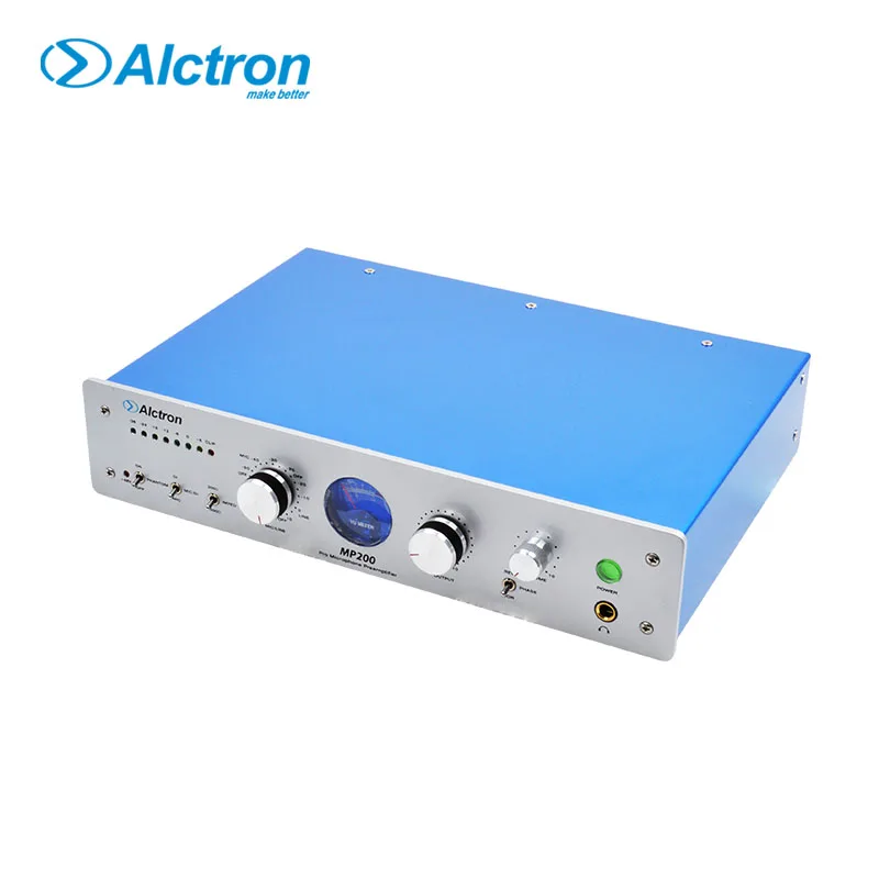 

Alctron MP200 Pro Tube Microphone/Instrument Preamplifier, Pro Mic/Line Preamplifier, Mic Preamp with 48V phantom power