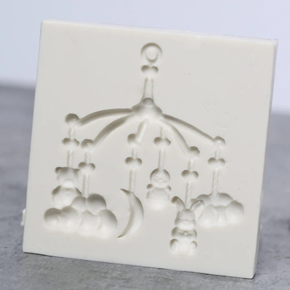 Bear silicone mold Childhood Wizard fondant mold Cake Decorating Mold