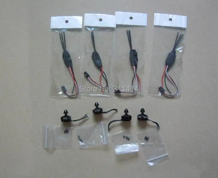 

10A Simonk Firmware Brushless ESC + X-power RCX ZMR 1804 2400KV Micro Outrunner Brushless Motor For Multicopter Mini Quadcopter
