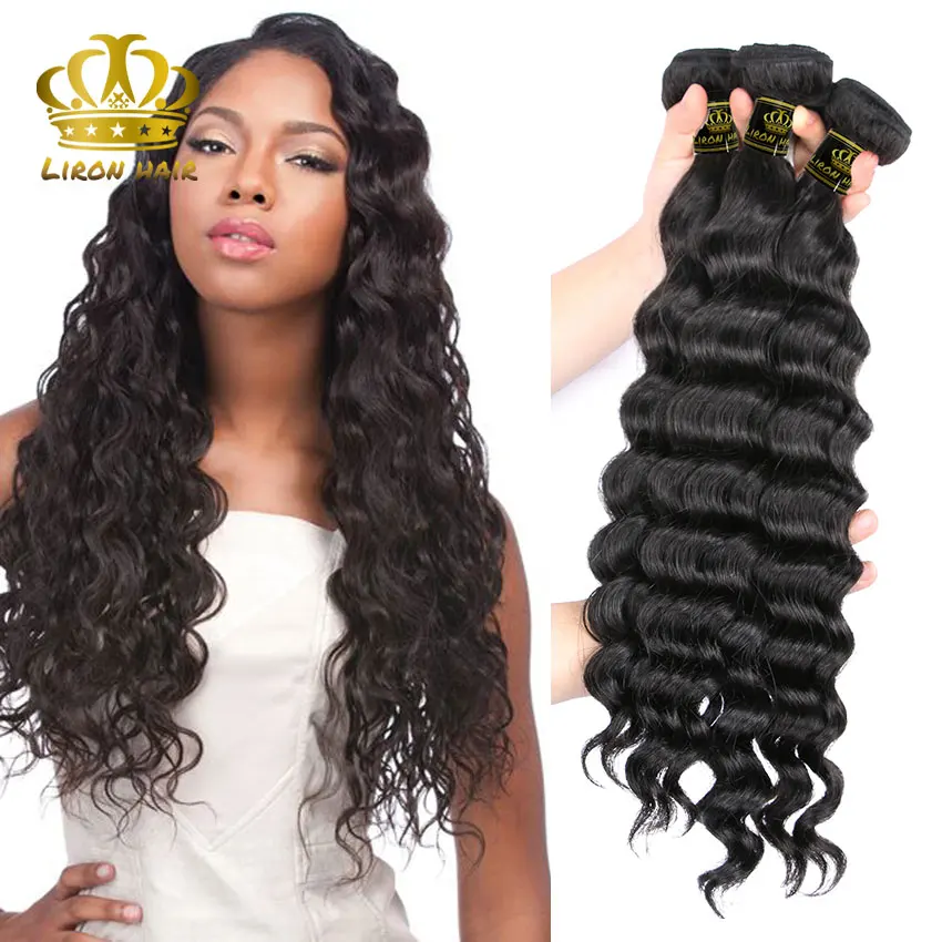 

4Bundles 7A Brazilian Virgin Hair Loose Deep Wave Brazilian Hair Weave Bundles Loose Curly Weave Human Hair Extensions Stema