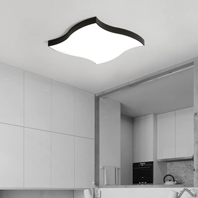 

Modern LED Kitchen Ceiling Lights Bedroom Parlor Ceiling Lamp Ultrathin Study Balcony Hanging Light Fixtures 220V Free Shipping